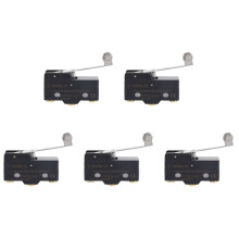 5X Panel Mount Long Hinge Roller Lever Ac Basic Micro- Z-15Gw2-B