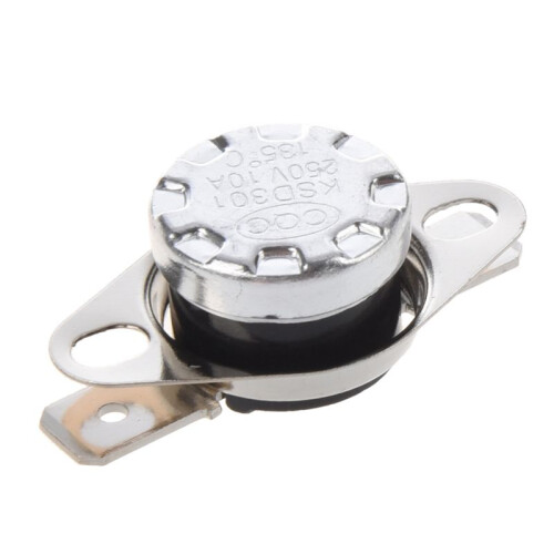 KSD301 250V 10A Thermostat Temperature Control  135 Celsius N.C 20 Pcs 1