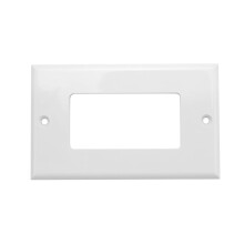 4X  2-Portars Väggpanel Paneluttag 1080P Lock Kopplingsuttag VARMT