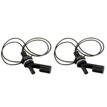 2X Tank Pool Horisontell Vattennivå Flottörbrytare Vätskenivågivare Kula - 12V 220V 10W
