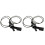 2X Tank Pool Horizontal Water Level Float  Liquid Level Sensor  - 12V 220V 10W 1