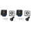2X Interruptor 660V 20A Selector Giratorio de 4 Posiciones Y 2 Polos Interruptor de Cambio de Leva Giratorio Universal Interruptor de Inversión del 1