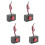 4X  12V2A Adhesive Base Push Button Momentarily Action Wired  for Automobiles 1