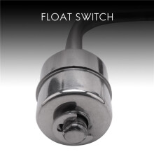 2X Interruptor de Flotador Simple de Montaje Lateral de Acero Inoxidable de Alta Temperatura Nivel de Agua Nivel de Líquido Controlador de Nivel de