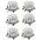 6X Pressostato Differenziale Aria 50-500Pa Interruttore Aria Micro-Pressione Regolabile 1