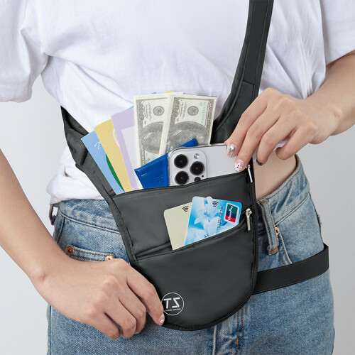 Sichere Gürteltasche mit RFID-Schutz für Reisen 2