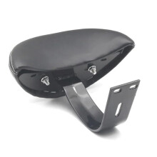 Ebike Rear Seat Backrest Leather Cushion with Ergonomic Support for Electric Bike Passenger