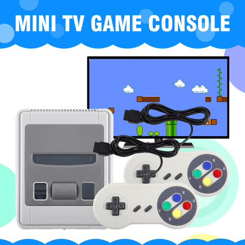 Retro Gaming Console with 621 Builtin Games, Mini Classic Plug and Play System