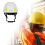 Adjustable Construction Helmet Hard Hat with Enhanced Ventilation for Outdoor Work, White 5