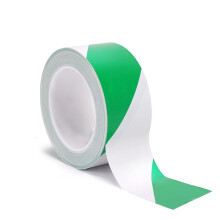 Hazard Tape Anti Slip Surface Visibility PVC Floor Marking 20mm x 33m for Safety Zones