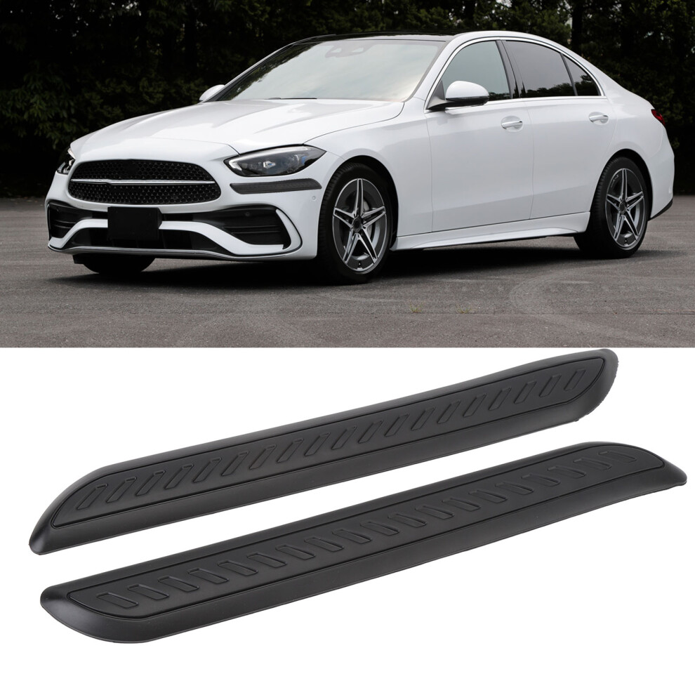 Left Right Bumper Guard Strip Glossy Black 7444352471676