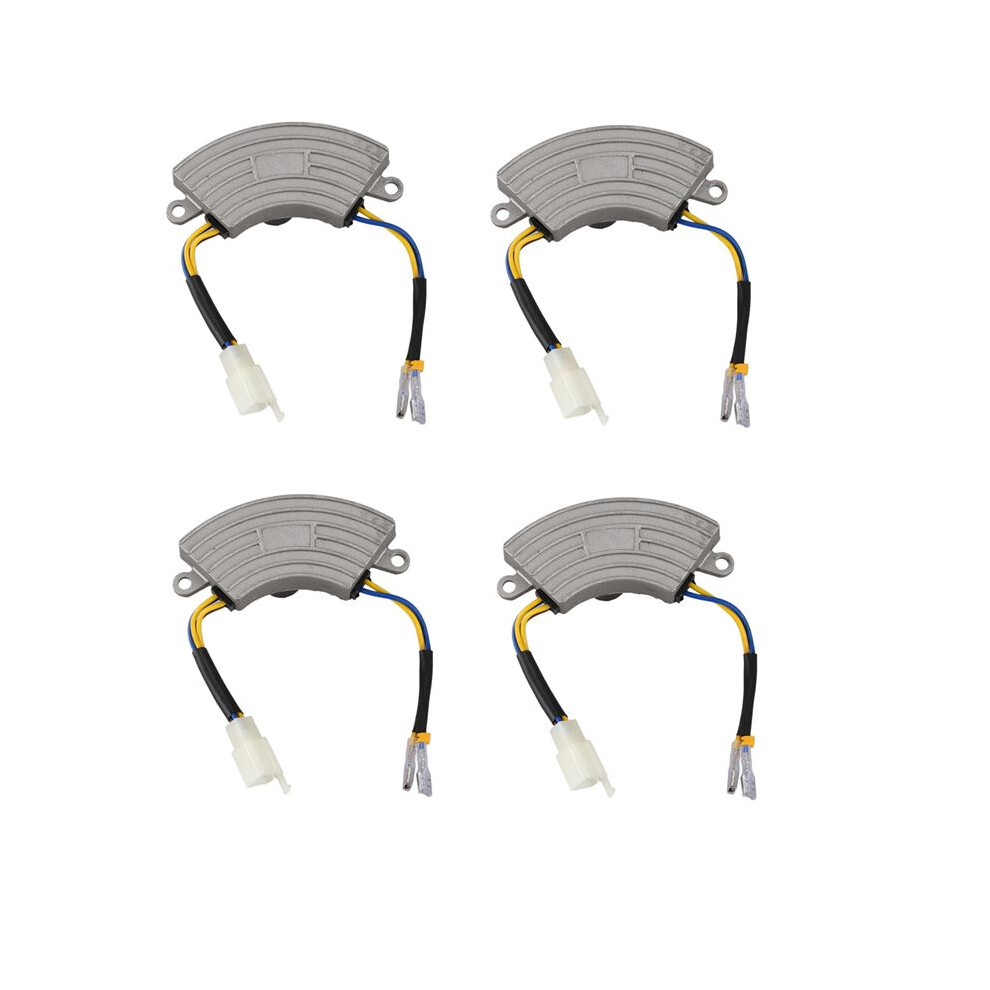 4X Grey 2Kw-3Kw Generator Petrol Automatic Voltage Regulator Avr Aluminum Shell 4713738126909
