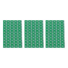 150Pcs SOT23 SOT23-3 Turn SIP3 Double-Side SMD Turn DIP SIP3 Adapter Converter Plate SOT SIP IC Socket PCB Board DIY Kit