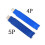 2pcs 2.54MM 4P STM32 Programming Probe Module Programming STM8 Pogo Pin XH2.54 Socket DuPont Cable DIY Test, 2.54MM 4P 6
