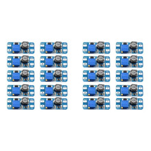 20PCS, MT3608, - Converter, Boost Regulator, USB Power Module, 2V-24V to 5V-28V, 2A Output, Micro-USB