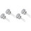 4PCS Toilet Flush Button Replaces 38mm Double-Button  Round Button Toilet Flush Button 1