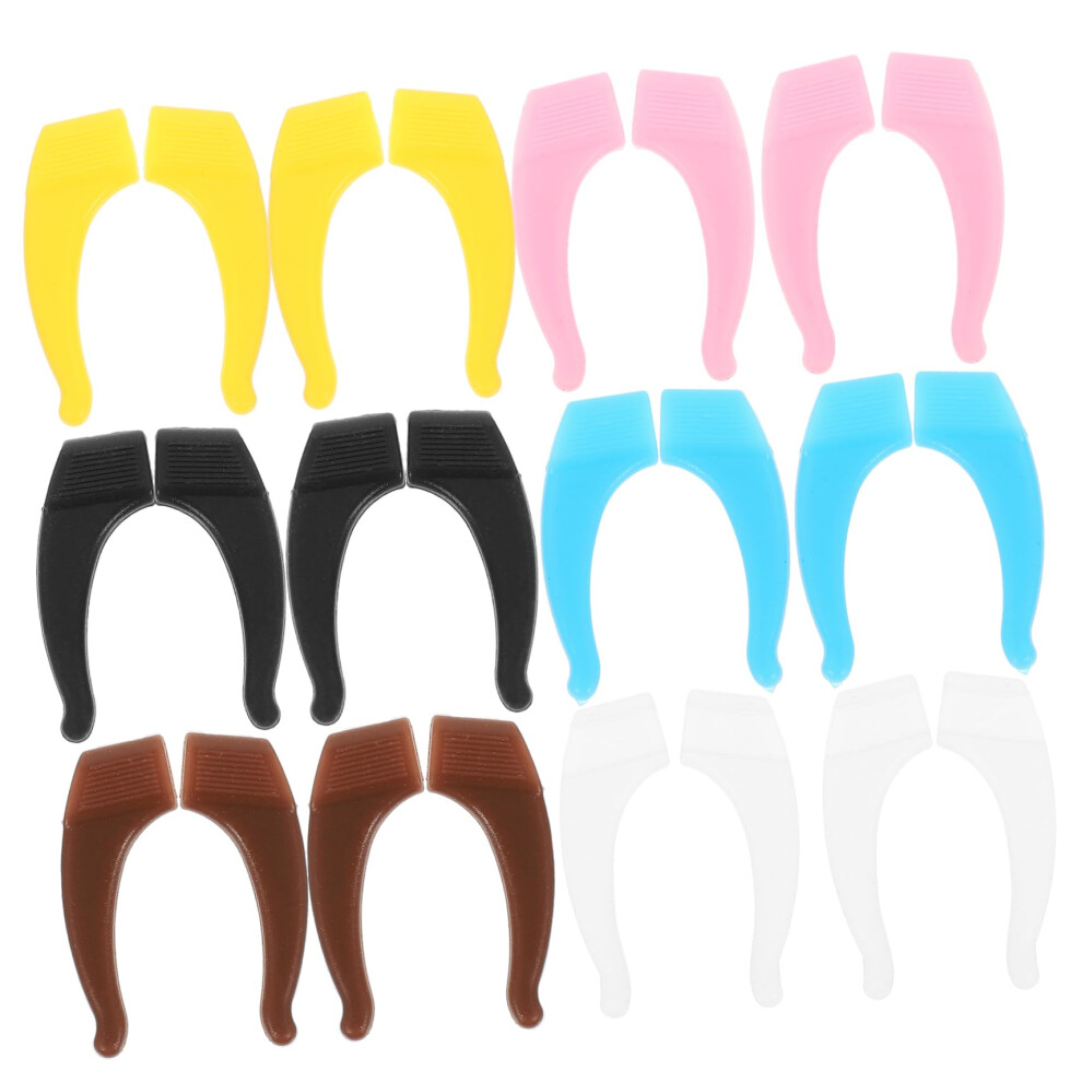 NonSlip Silicone Glasses Ear Grips Hooks for Sunglasses Secure Hold Comfortable Daily Wear