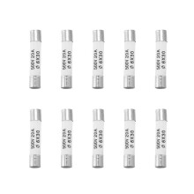 10 Pieces 6mmx30mm 20A Faset-Blow Ceramic Fuse Link 500V