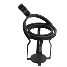 2Pack Adjustable Bike Cup Holder with SpillProof Gyroscopic Stability for Bike, Car and Stroller, Black