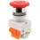Red Mushroom Cap 1NO 1NC DPST Emergency Stop Push Button  AC 660V 10A 9
