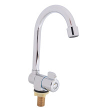 Caravan Boat 360 Degree Rotation Copper Basin Faucet Folding Cold Water Faucet Tap Kitchen Bathroom for RV Marine Boat Deck Hatch