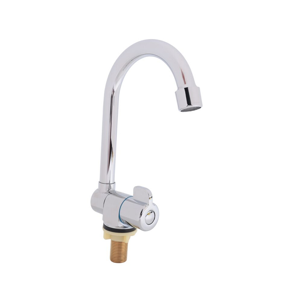 Caravan Boat 360 Degree Rotation Copper Basin Faucet Folding Cold Water Faucet Tap Kitchen Bathroom For Rv Marine Boat Deck Hatch 4711640979071