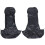 2x Universal Waterproof Nylon Front Car Van  Covers Protectors Black Pair 6