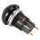 -Off Latching Waterproof 12mm Push Button  SPST 2A IP67, Black 8