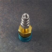 R1234Yf to R134A Low Side Quick Coupler, R12 to R134A Hose Adapter Fitting Connector for Car Air-Conditioning Ac Charging