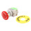 Red Mushroom Cap 1NO 1NC DPST Emergency Stop Push Button  AC 660V 10A 10