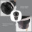 -Off Latching Waterproof 12mm Push Button  SPST 2A IP67, Black 7