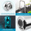 Sensor Faucet Water Saving Device Non-Contact Faucet Kitchen Bathroom Automatic Inflatable Sensor Faucet 4
