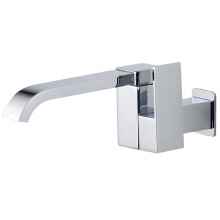 Rubinetto per Lavabo da Bagno Rubinetto per Acqua Fredda un Parete Vasca da Bagno Beccuccio un Cascata Rubinetto per Lavabo Mop Rubinetto per