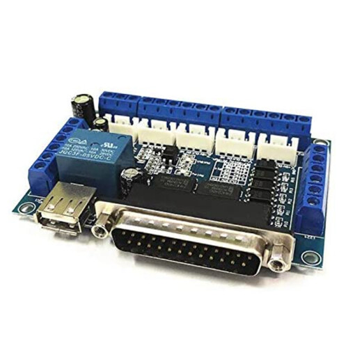 Driver Board MACH3 Engraving Machine 5 Axis CNC Breakout Board with Optical Coupler for Stepper Motor Drive Controller 2