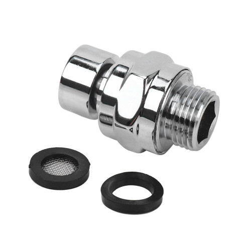 Brass Chrome  Joint Shower Arm  Angle Adjustable Swivel Adapter 1