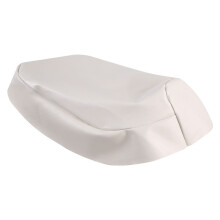 Motorrad Sitzbezug Imitation LeatherSeat Cover für DIO AF27 / AF28 Motorrad Modifikation Weiß