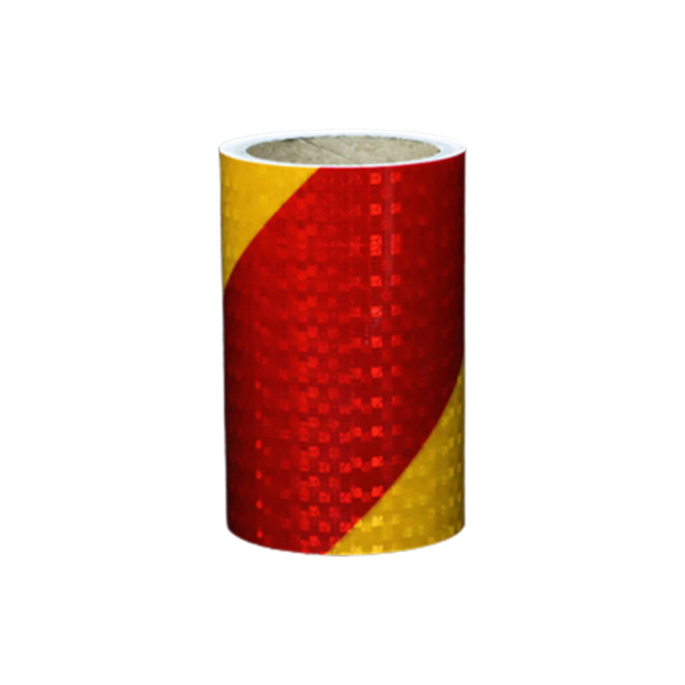 Reflective Safety Tape 5.9 Inch Waterproof Adhesive For Trailers Trucks Cars Enhanced Night Visibility 9169991116945
