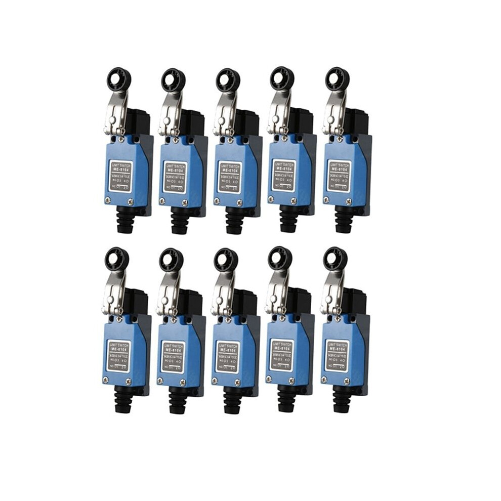 10Pcs Me-8104 Momentary Roller Arm Type Limit For Cnc Mill 5A 250V Me8104 4712404723596