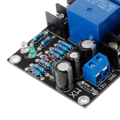 UPC1237  12-24V Dual Channel Speaker Protection Circuit Board Boot Mute Delay