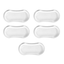 Kit de SubstituiçãO de PáRa-Choques de Assento de Vaso SanitáRio, Adequado para Bidê, Adesivo Transparente AnticolisãO Universal e Silencioso