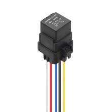 12VDC 40A Waterdicht Relais met Kabelboomsocketdraden 5-Pins Relais JD2912-1Z-14VDC 40A 14VDC Autorelais