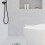 4X Rectangular Linear Shower Floor Drain Long Linear Drainage Channel Drain for Hotel Bathroom Kitchen Floor 20cm 8