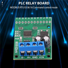 8-Kanaals Digitale Input/Output-Schakelaar TTL LvTTL CMOS RS485 IO-Besturingsmodule Modbus Rtu-Kaart voor PLC-Relais, (Geen Pin)