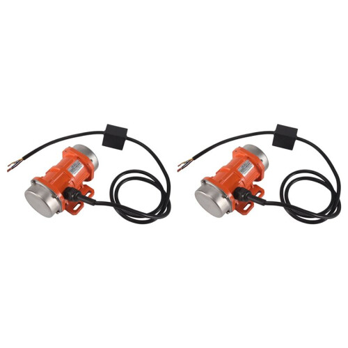 2X Concrete Vibrator Vibration Motor 30W 220V 3000Rpm Single Phase Aluminum/Motor Speed Controller