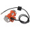2X Concrete Vibrator Vibration Motor 30W 220V 3000Rpm Single Phase Aluminum/Motor Speed Controller 2