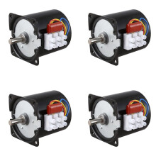 4X Synchronous Motor 15RPM 60KTYZ 220V 14W Permanent Magnet Synchronous Gear Motor Small Motor