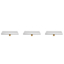 3X Waterfall Tub Spout G1/2 External Thread SPA Bathroom Pool Swimming Pool Silver Wall Mounted Waterfall Outlet Nozzle