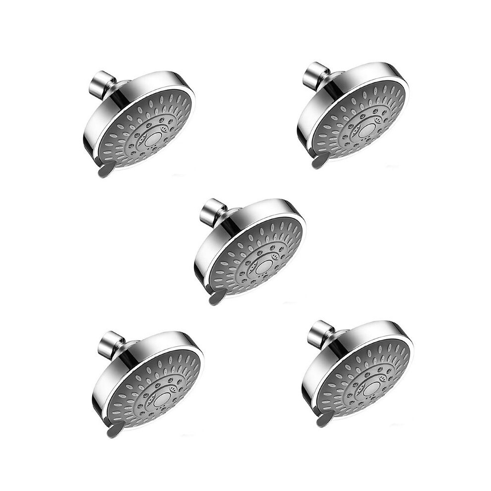 5X Shower High Pressure 5 Settings Showerhead With Adjustable Swivel Joint 6032343665251