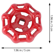 30X Replacement Gate Valve Handwheel Broach in External Metal Faucet Pipe Water Faucet Handle