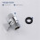 4X Water Flow Control Shut Off Valve, Brass Adjustable Water Pressure Regulator for Hand Held Shower 10